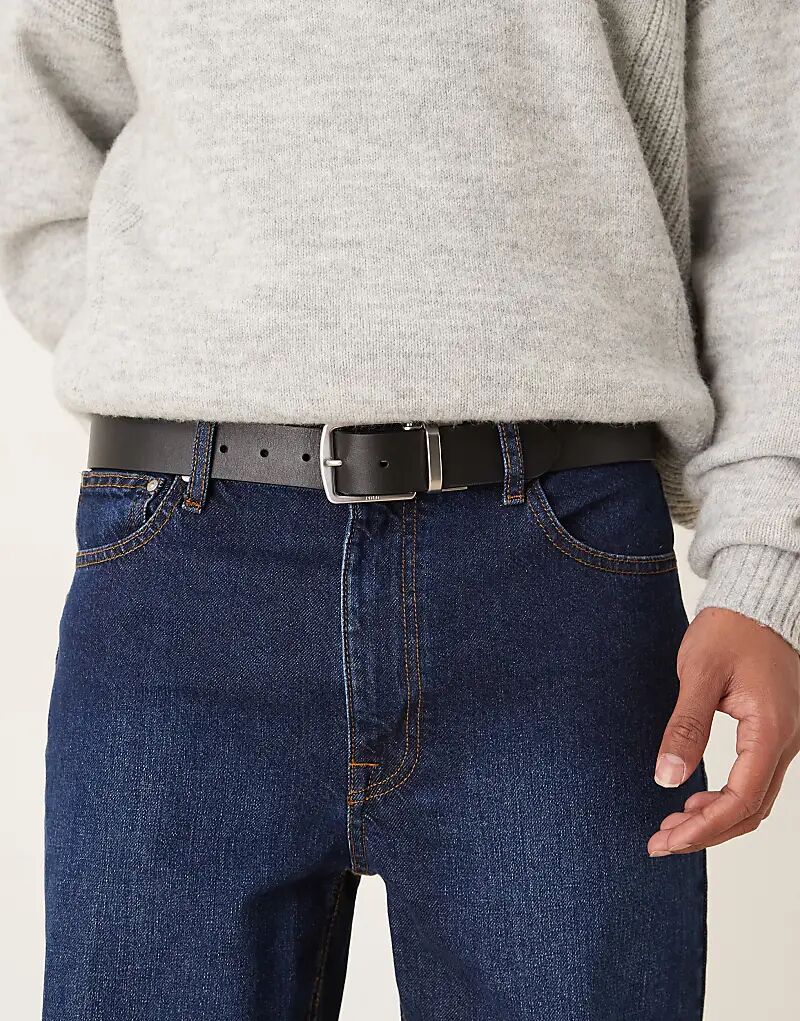 

Подарочный набор из двухстороннего кожаного ремня Polo Ralph Lauren со сменной пряжкой в ​​черном/коричневом цвете