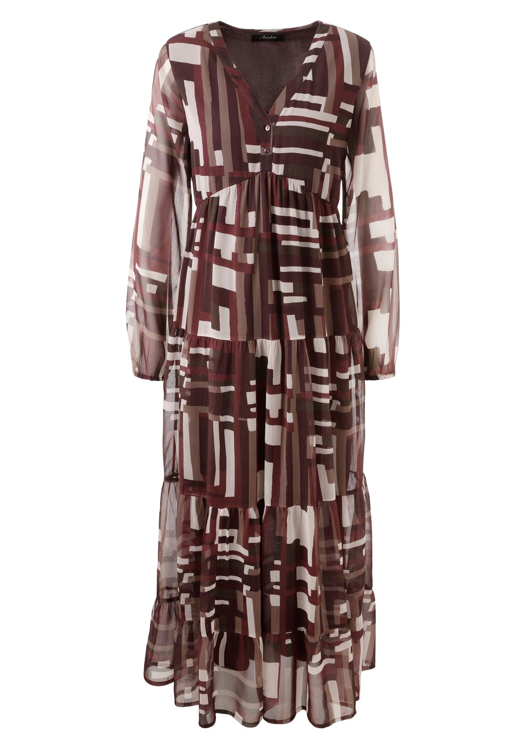 

Aniston CASUAL Платье в винном красном