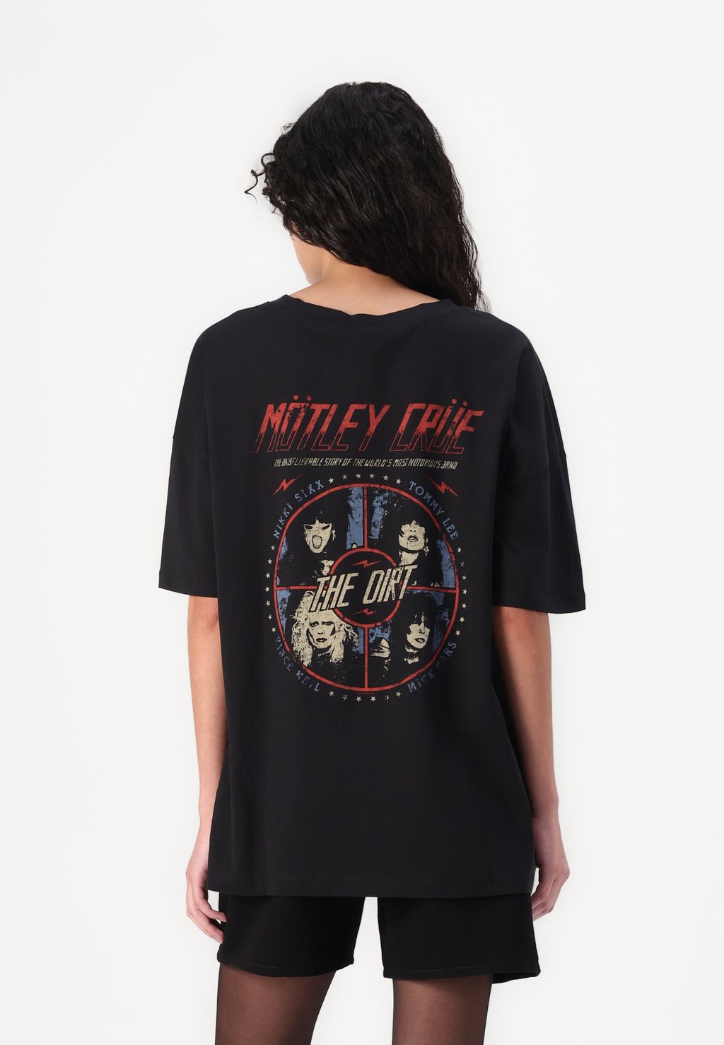

Футболка с принтом NMIDA MOTLEY Noisy May, черный