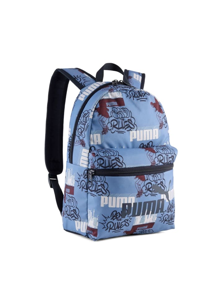 

Puma Детский рюкзак Phase AOP Small Backpack объемом 11 литров, классного синего цвета, середина 90-х. AOP
