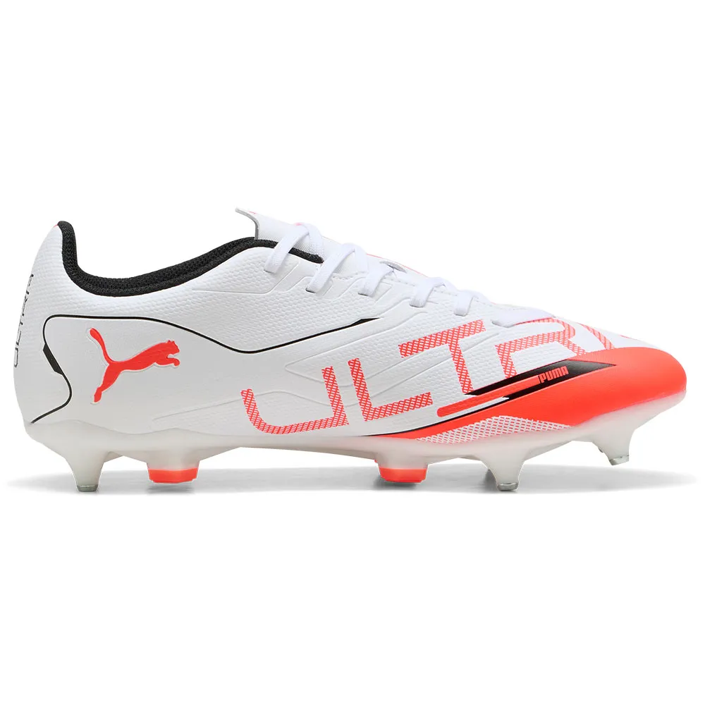 Футбольные бутсы Puma Ultra 5 Play MxSG, белый — фото 3