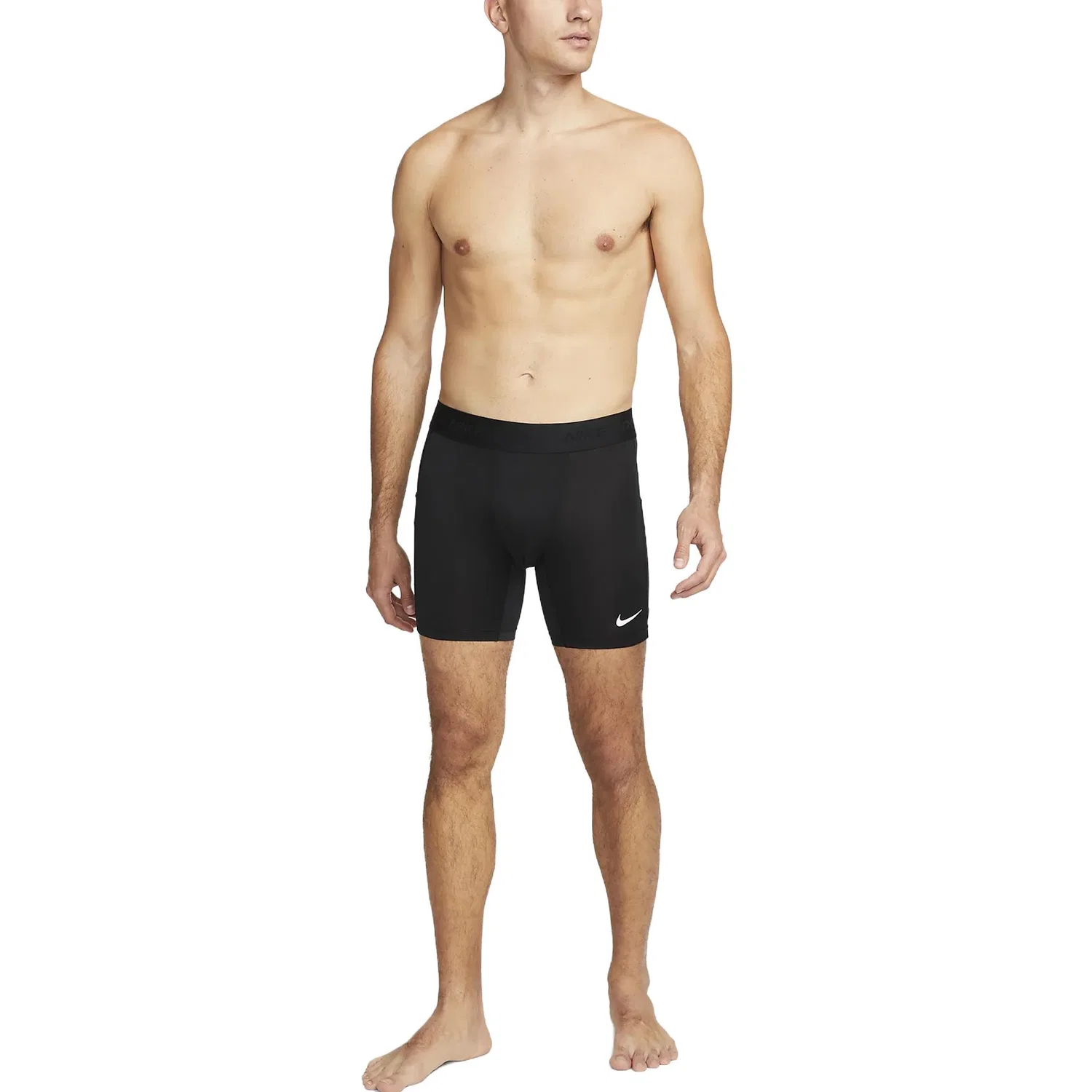 Мужские фитнес-шорты Pro Dri-FIT Nike, Black — фото 4