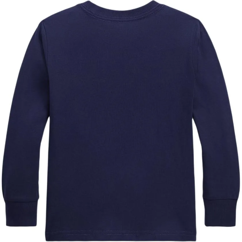 Футболка детская Polo Ralph Lauren, Elegant Dark Blue — фото 3
