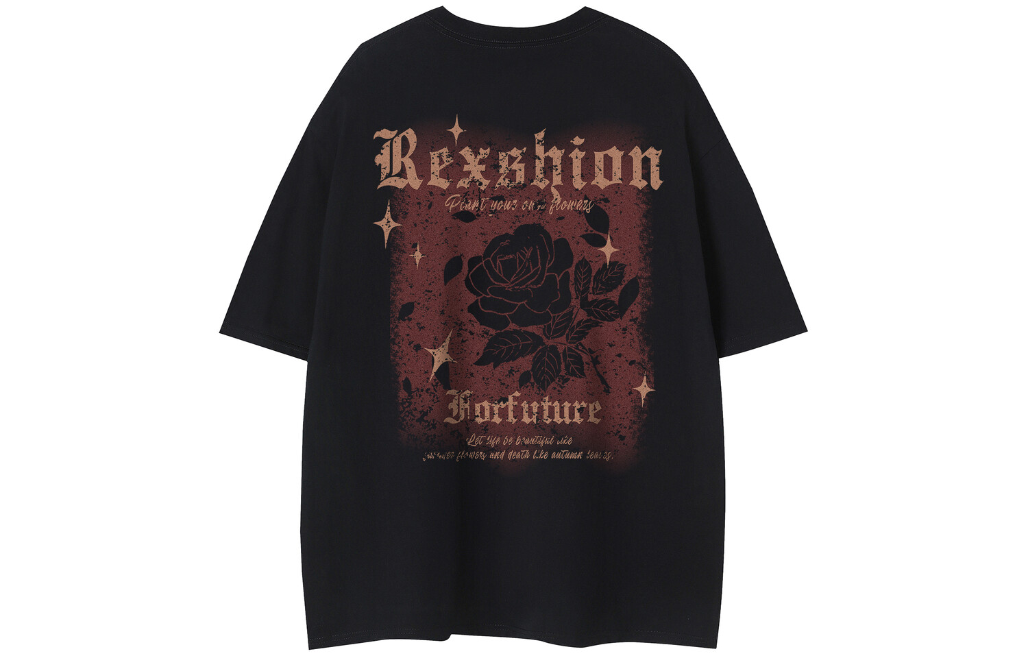 

REXSHION Футболка унисекс, Черный