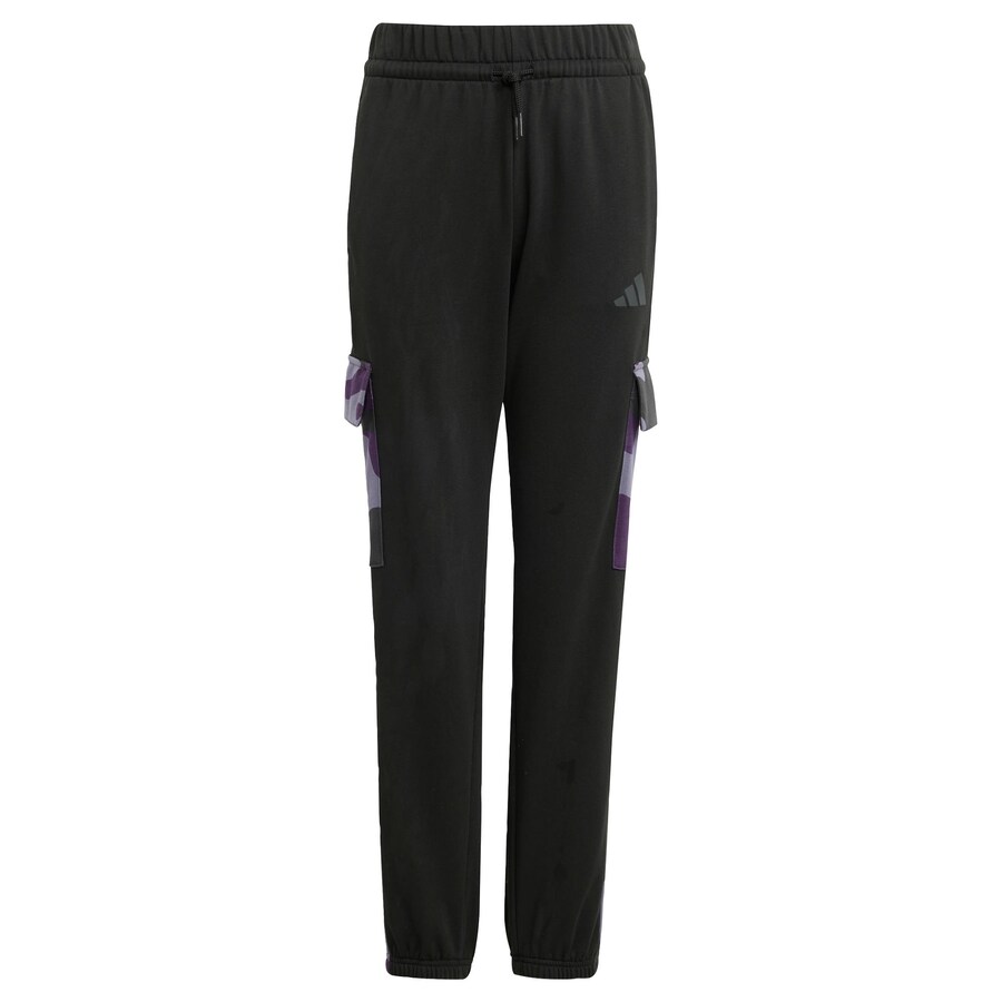 

Зауженные спортивные брюки ADIDAS SPORTSWEAR Seasonal Essentials, черный