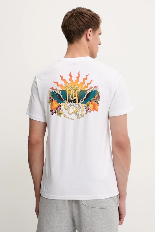 

Хлопковая футболка DAZED Rip Curl, белый