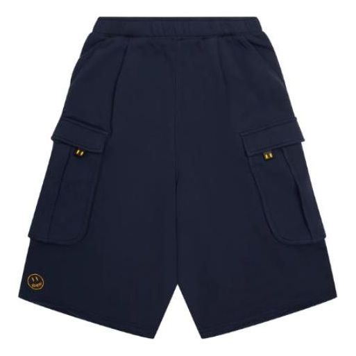 

Шорты oversized cargo sweatshort 'navy' Drew House, синий