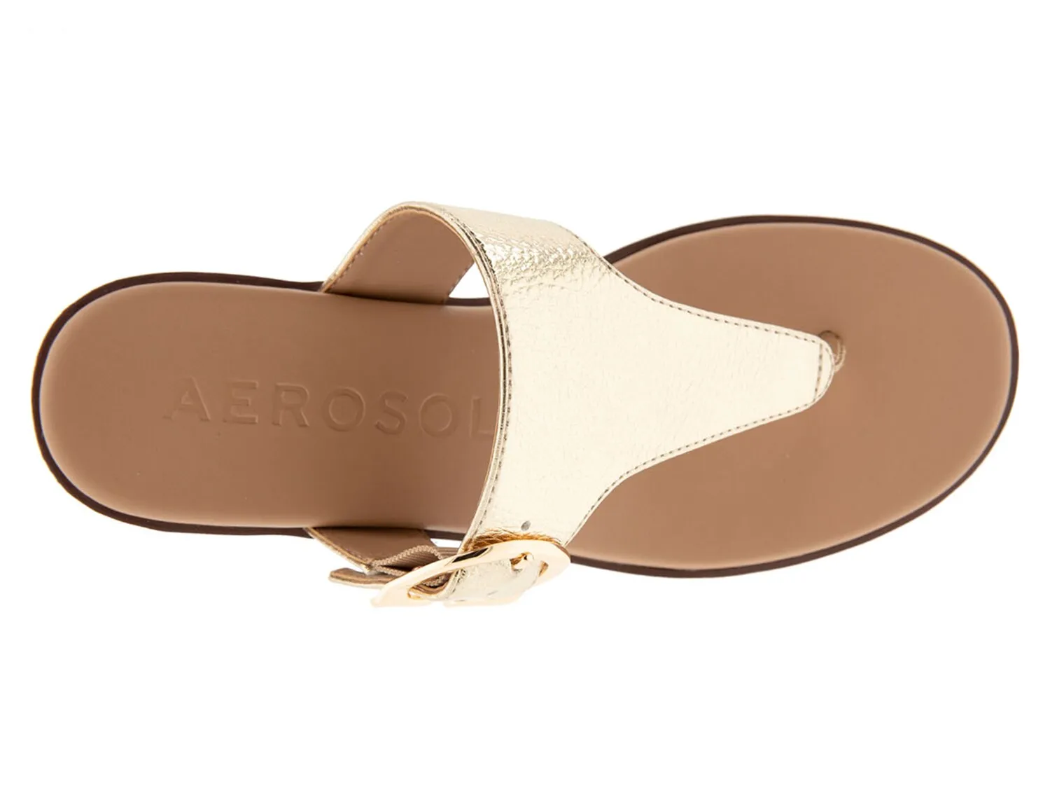Сандалии Izola Wedge Sandal Aerosoles, золотой — фото 4