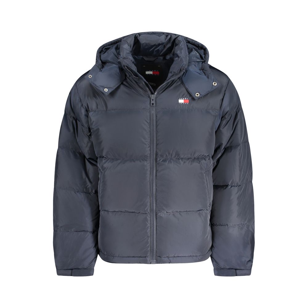 

Синяя мужская куртка из полиэстера Tommy Hilfiger