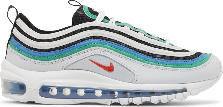 

Кроссовки Air Max 97 GS 'Pure Platinum Light Crimson', белый
