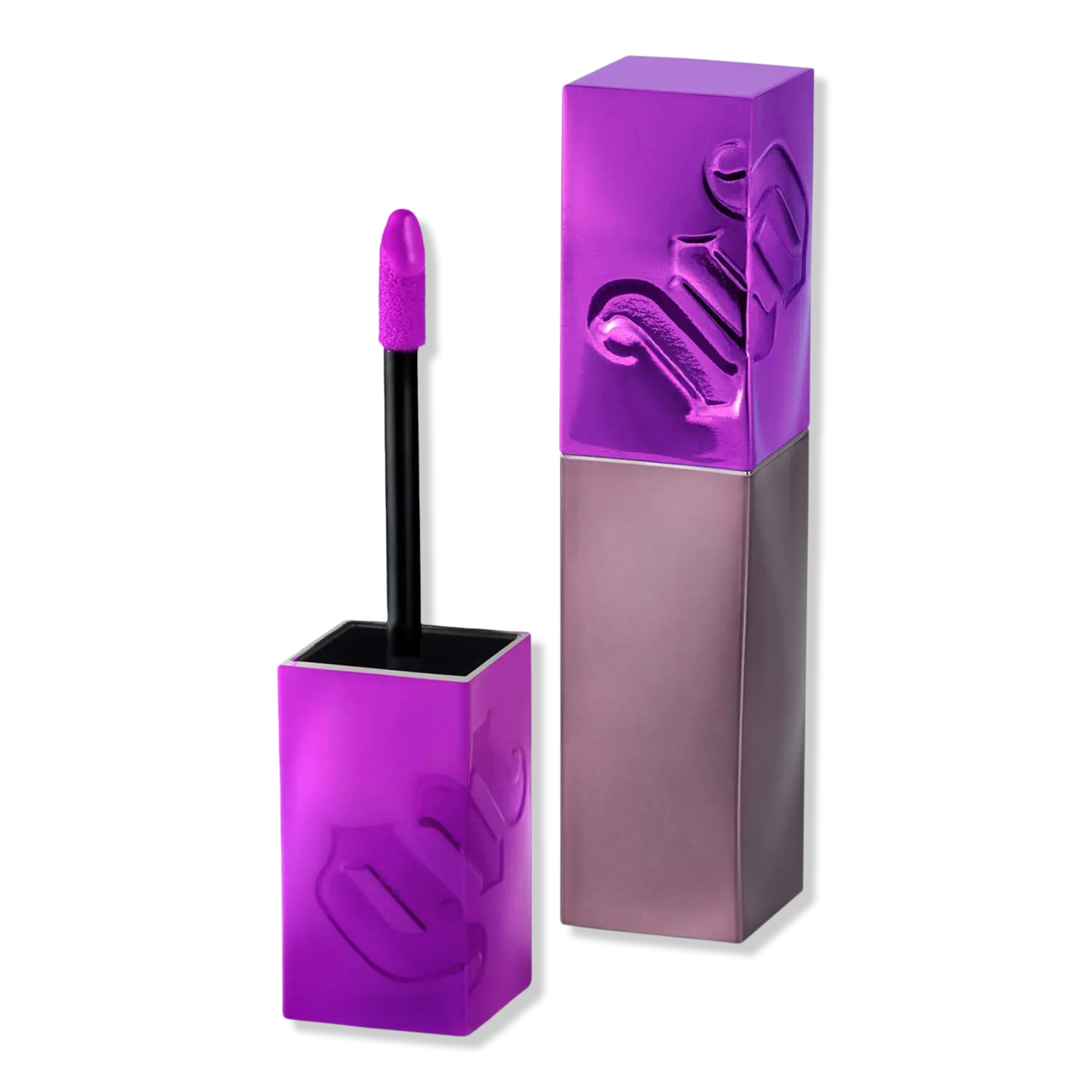 

Жидкая глянцевая помада Vice Lip Bond Glossy Longwear Liquid Lipstick Urban Decay Cosmetics, No Restraints (bold purple)