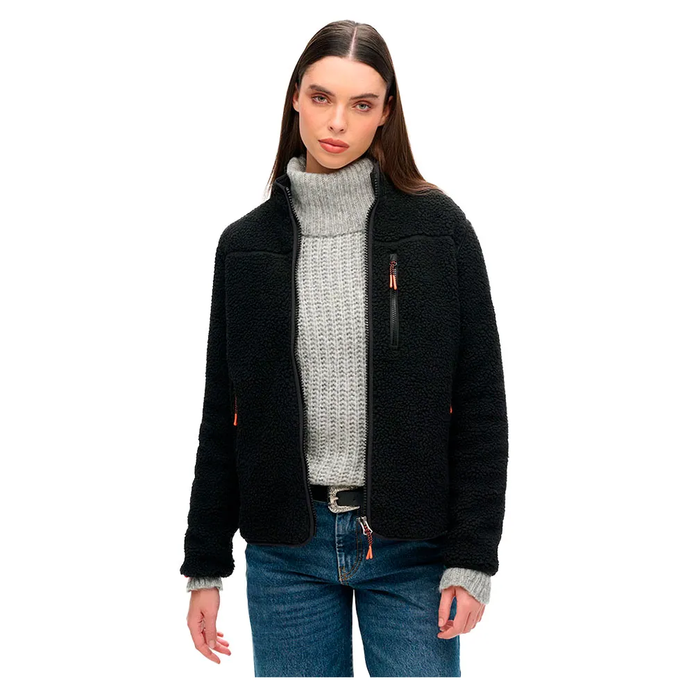 

Куртка Superdry Outdoor Fleece, черный