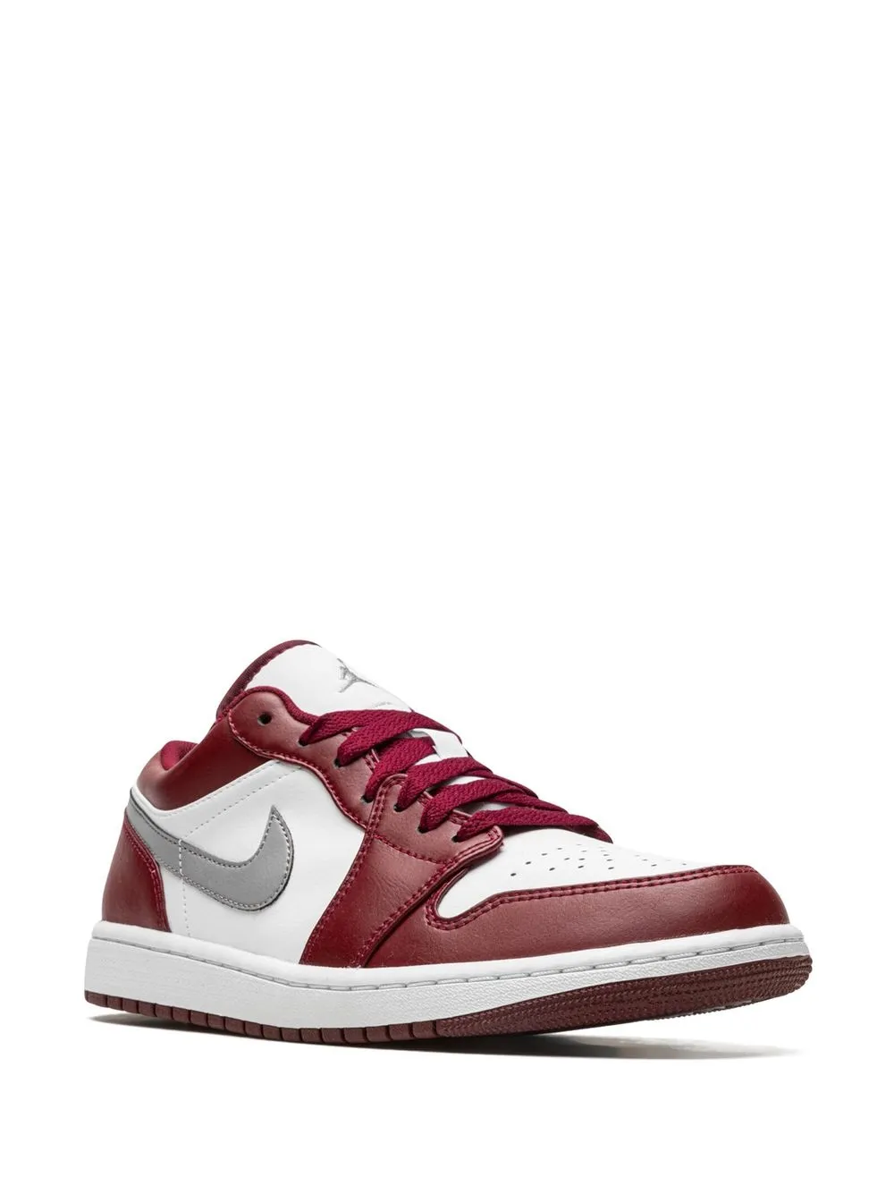 Кроссовки Air  1 Low 'Bordeaux' Jordan, красный — фото 2