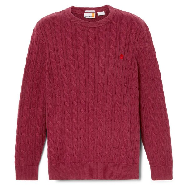 

Свитер Williams River Cable с круглым вырезом - пуловер Timberland, Burgundy