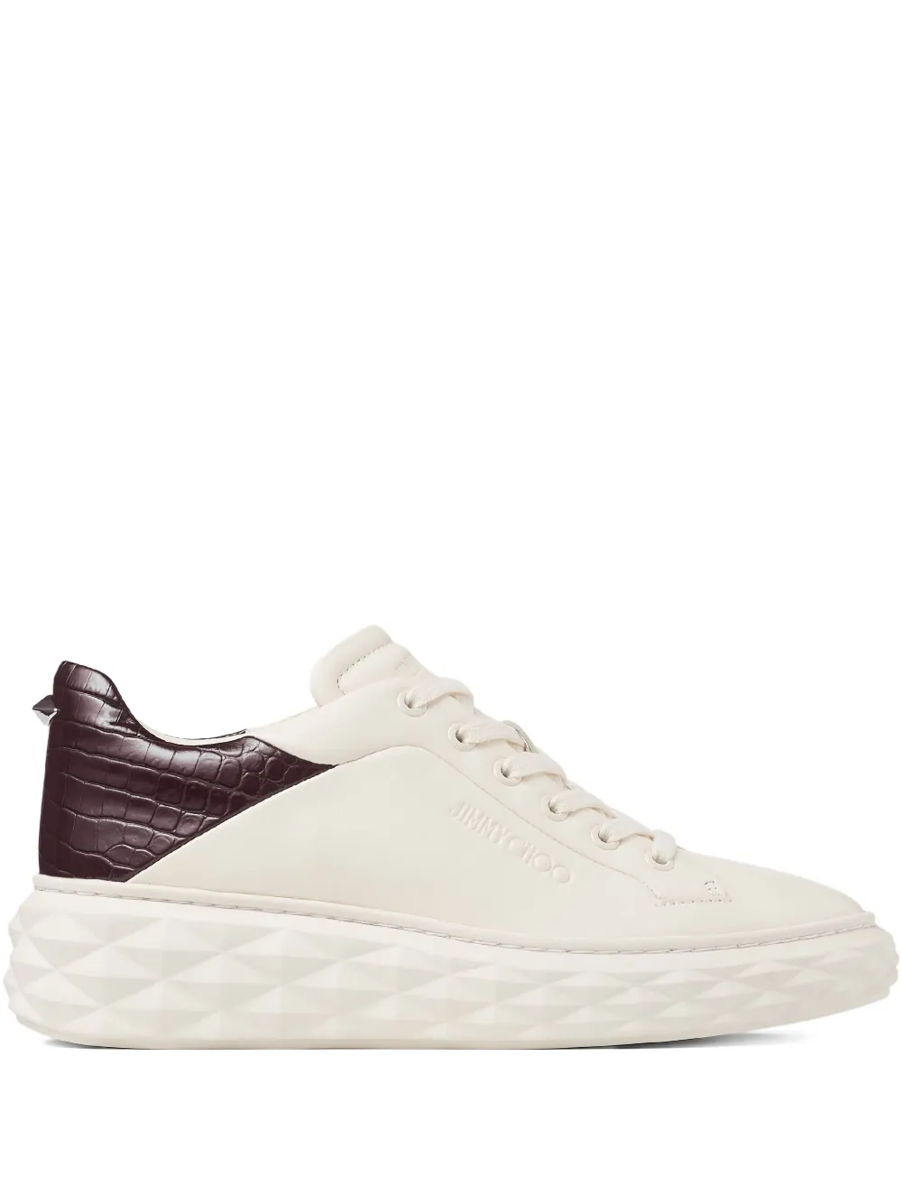 Кроссовки Diamon Maxi JIMMY CHOO, нейтральный