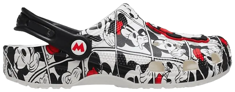 

Классические сабо Disney x Crocs «Микки и друзья» - разноцветные белые