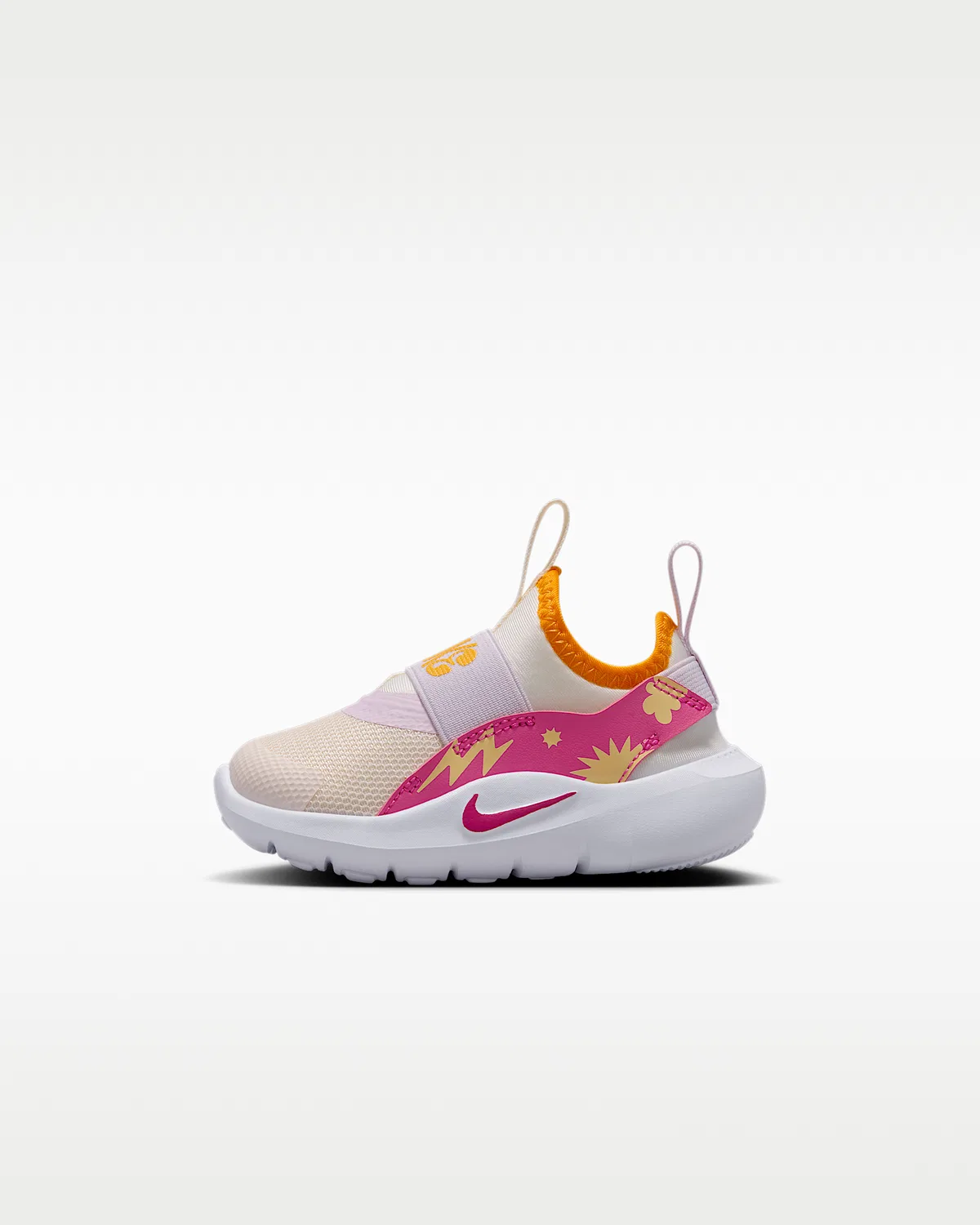 Детские кроссовки Nike Flex Runner 4 SE, Chalk/Sundial/Tangerine Tint/Desert Pink