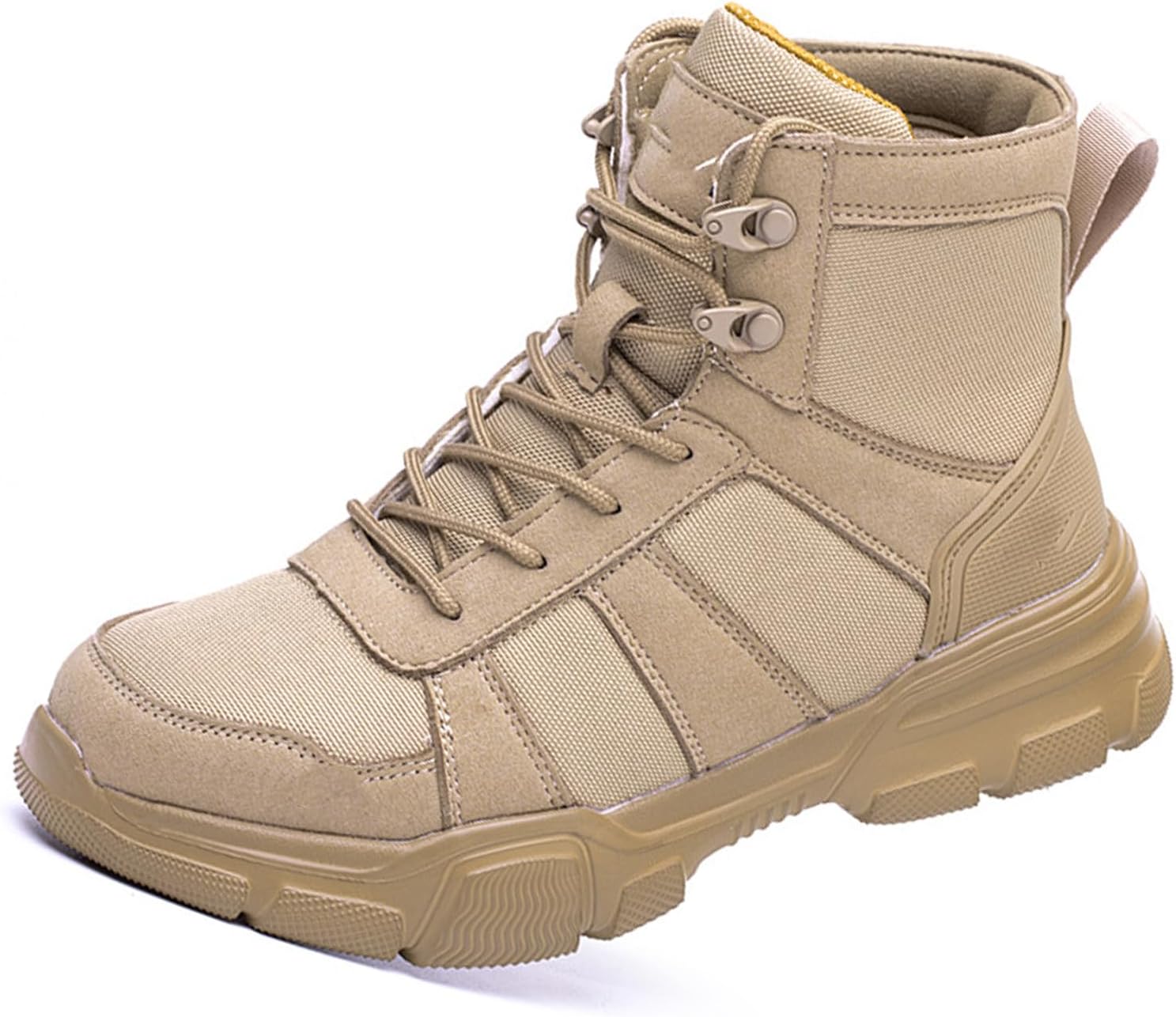 

Ботинки YTINGNICE для мужчин, мужские ботинки с металлическим носком, ботинки, легкие дышащие обувь для походов, хаки