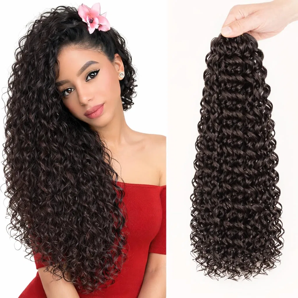 Искусственные волосы Gogo Curl Braid для плетения, 510 г, 144 пряди Hair Beauty, #4
