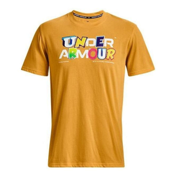 

Футболка endorsed heavyweight t-shirt 'yellow' Under Armour, желтый
