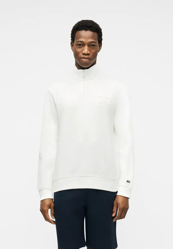 Толстовка Lacoste, однотонная, цвет Flour
