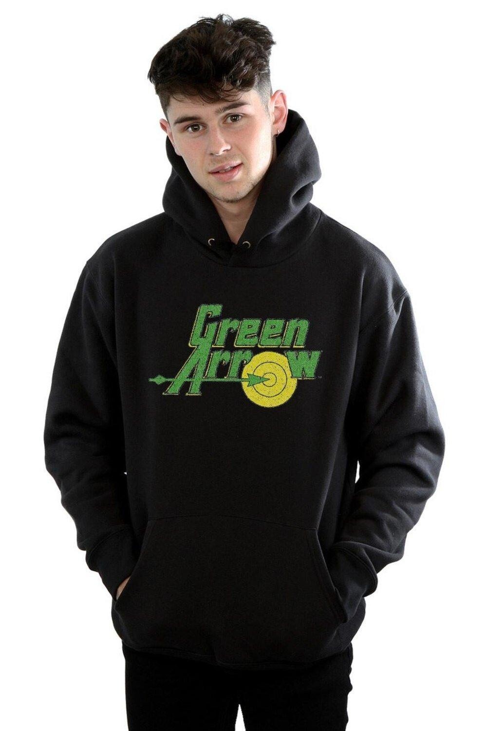 

Толстовка с логотипом Green Arrow DC Comics, черный
