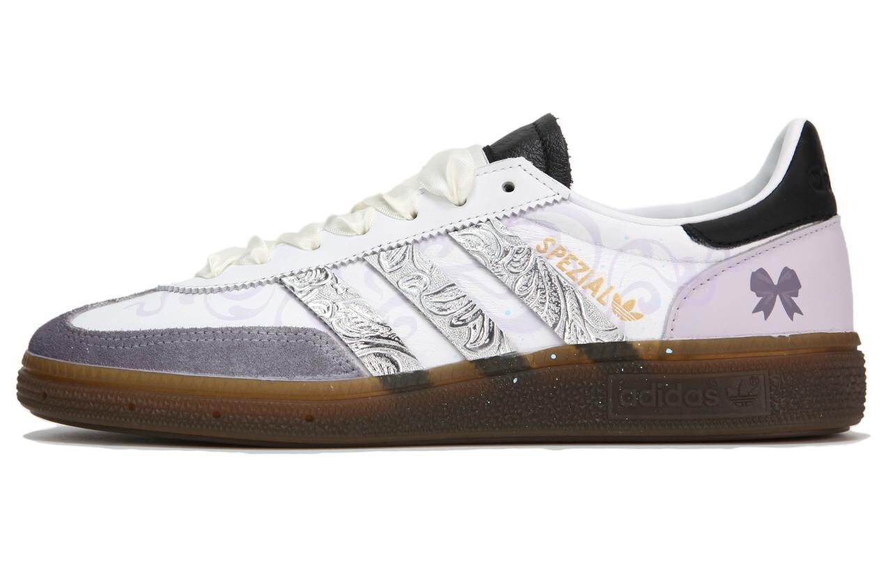 

Кроссовки adidas originals Handball Spzl Skateboarding Shoes Unisex Low-top Purple, светло-фиолетовый
