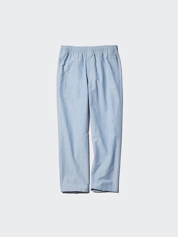 Брюки Easy из смеси льна Uniqlo, 30 natural — фото 2