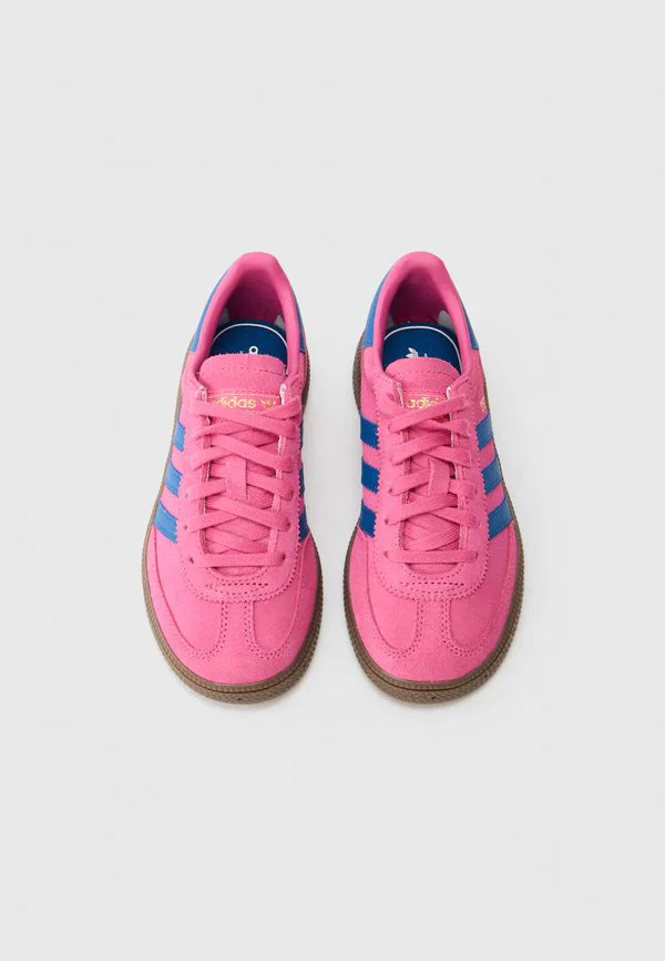 Специальные кроссовки для гандбола Adidas Originals, Shock Pink/Dark Marine/Gum — фото 4