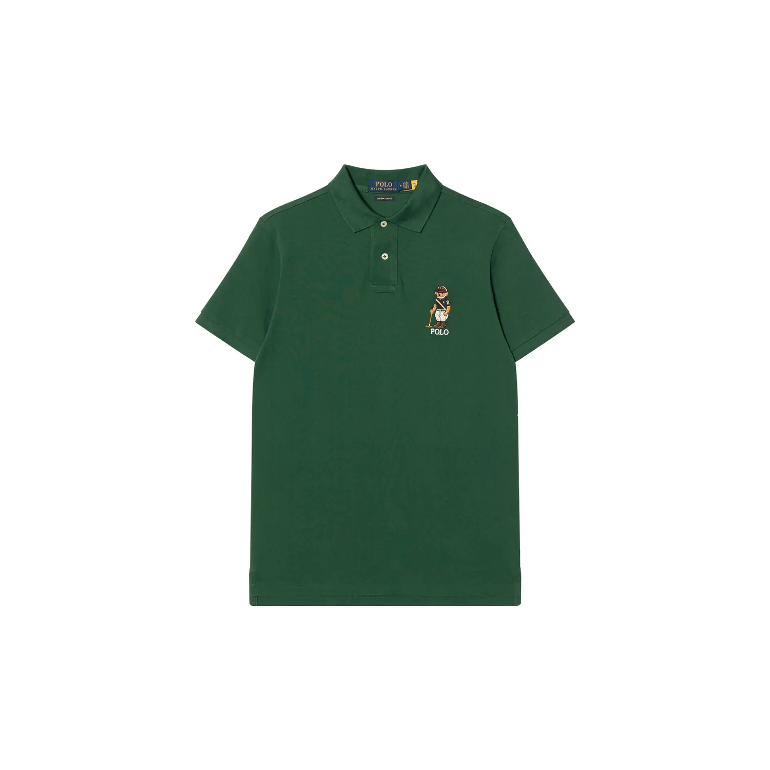 

Поло с вышивкой собаки Polo Ralph Lauren, зеленый