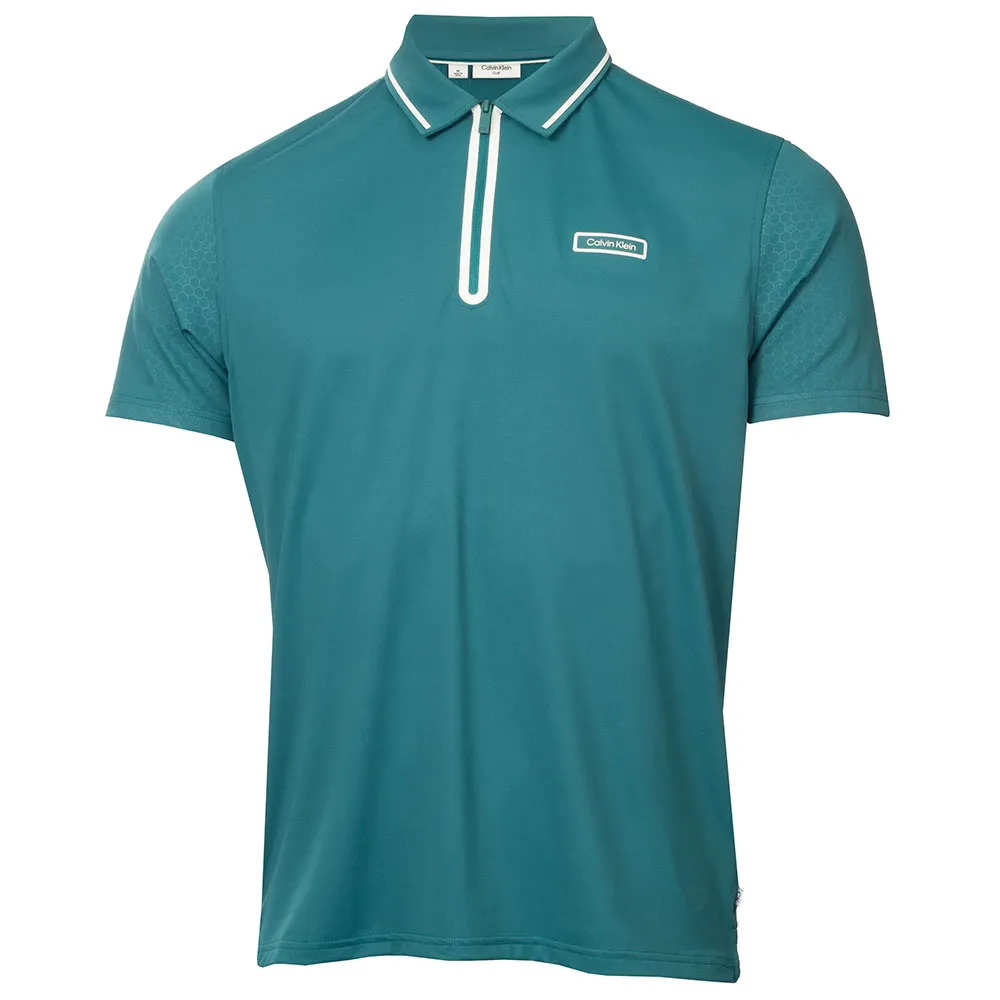 

Поло с коротким рукавом Calvin Klein Golf Belmont, зеленый