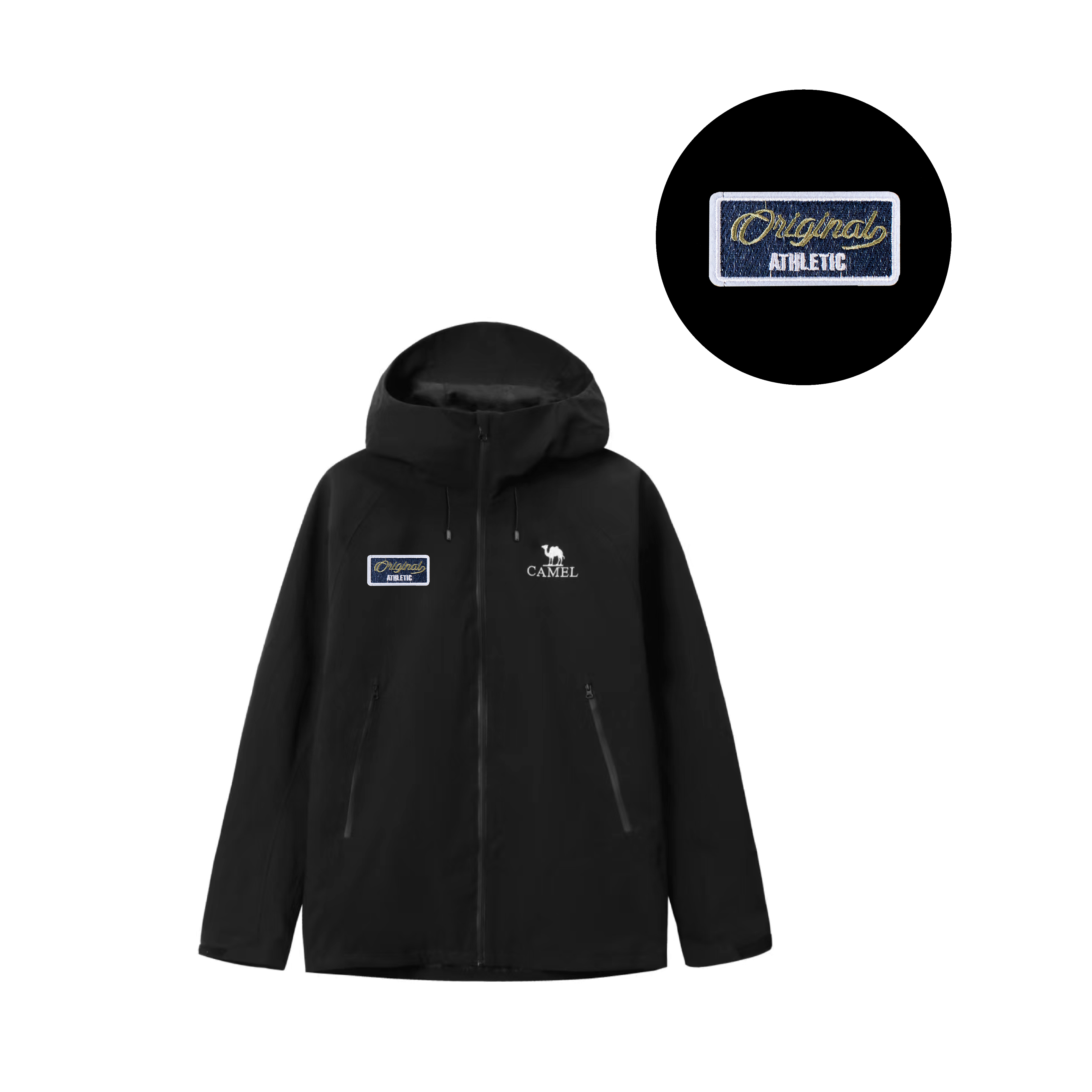 

Ветровка All weather Waterproof And Windproof Unisex CAMEL, phantom черный