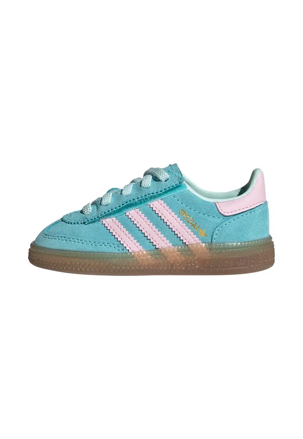 Игровые кроссовки handball spezial cf el i baby shoes Adidas Originals, Pulse Aqua Clear Pink Gum