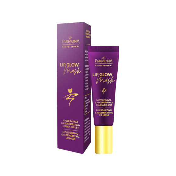 

Маска для губ Farmona Lip Glow с витамином Е, миндальным маслом и маслом ши 12 мл