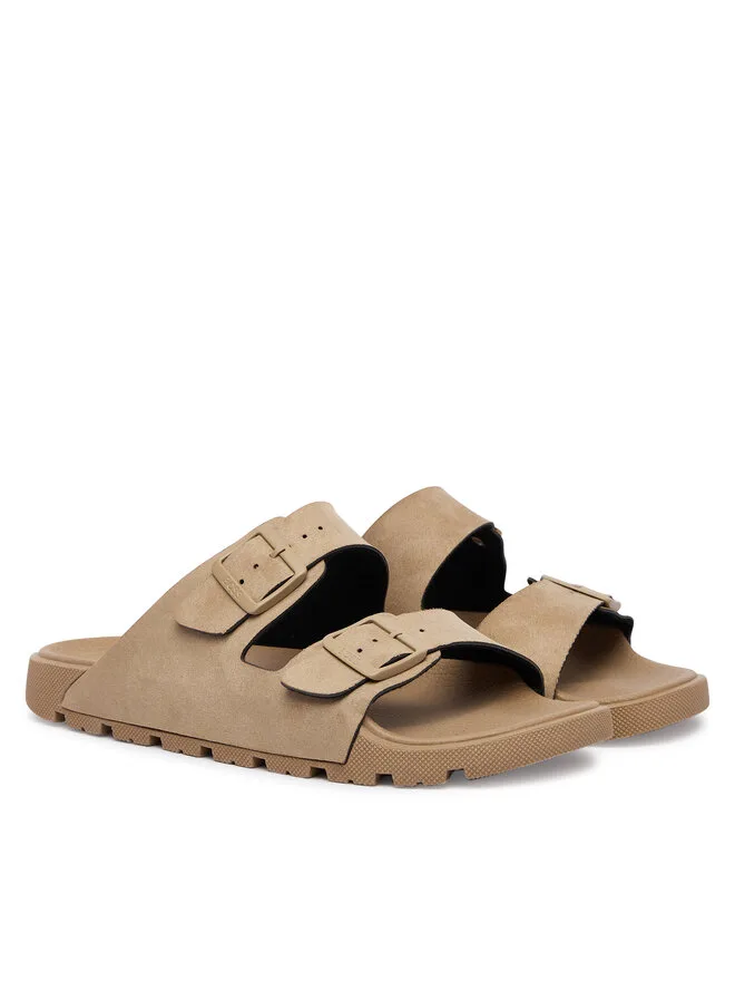 BOSS Мюли Surfley Sand MF 50563157 бежевого цвета — фото 2