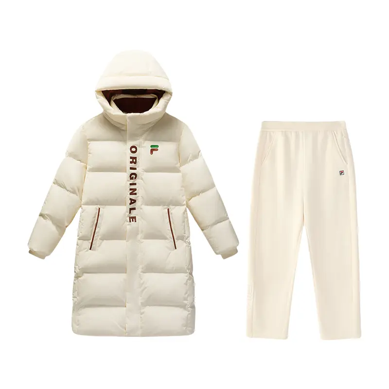 

FILA KIDS Повседневная спортивная одежда FW24 Maltose White Kids'