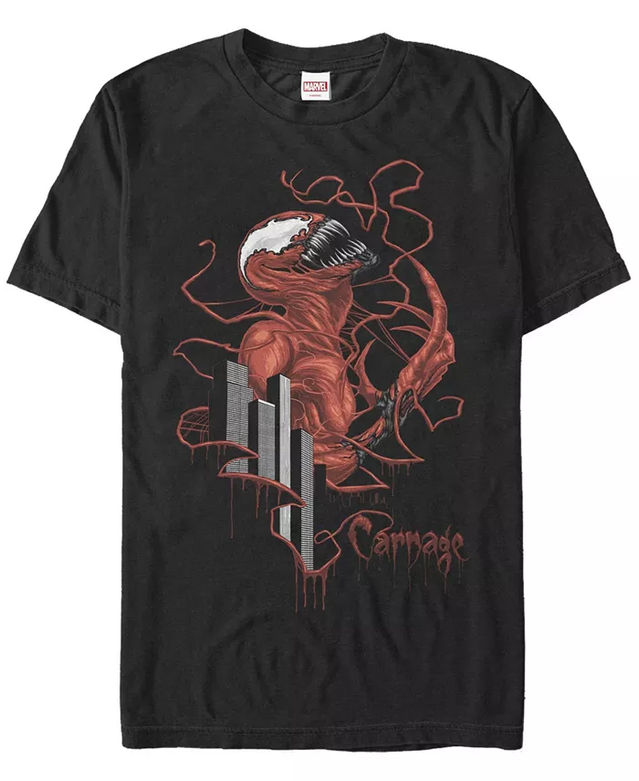 

Мужская футболка с коротким рукавом Rise of Carnage Fifth Sun, черный