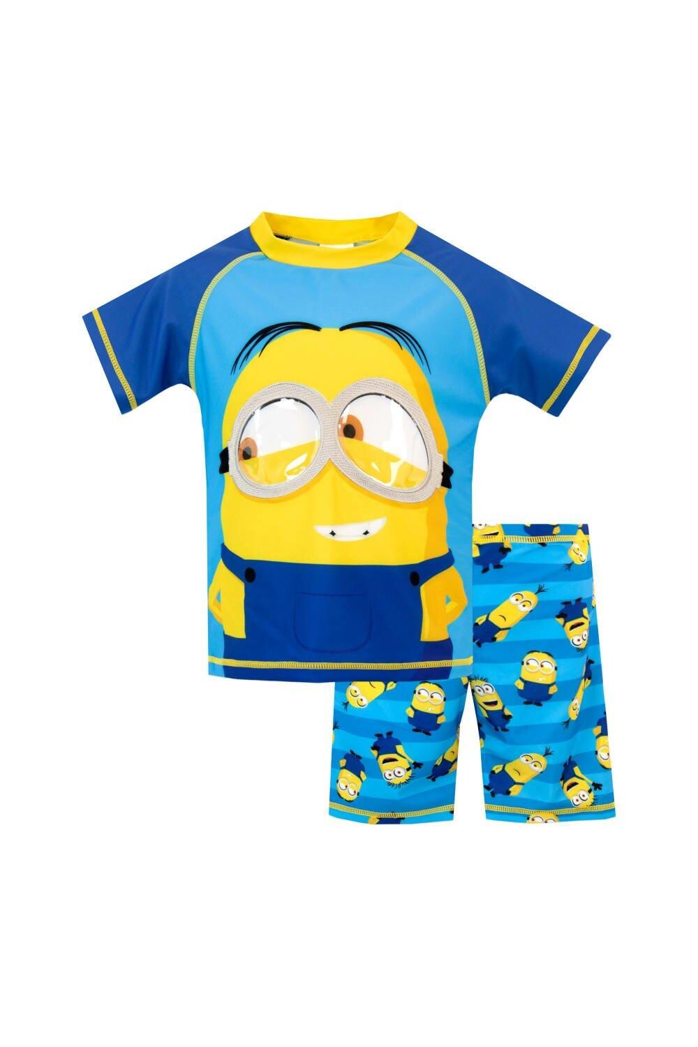 

Купальник Minions, комплект из двух предметов для плавания Despicable Me, синий