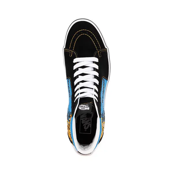 Кеды Vans Dia De Los Muertos Sk8-Hi Skate Shoe, цвет Blue/Multicolor — фото 2