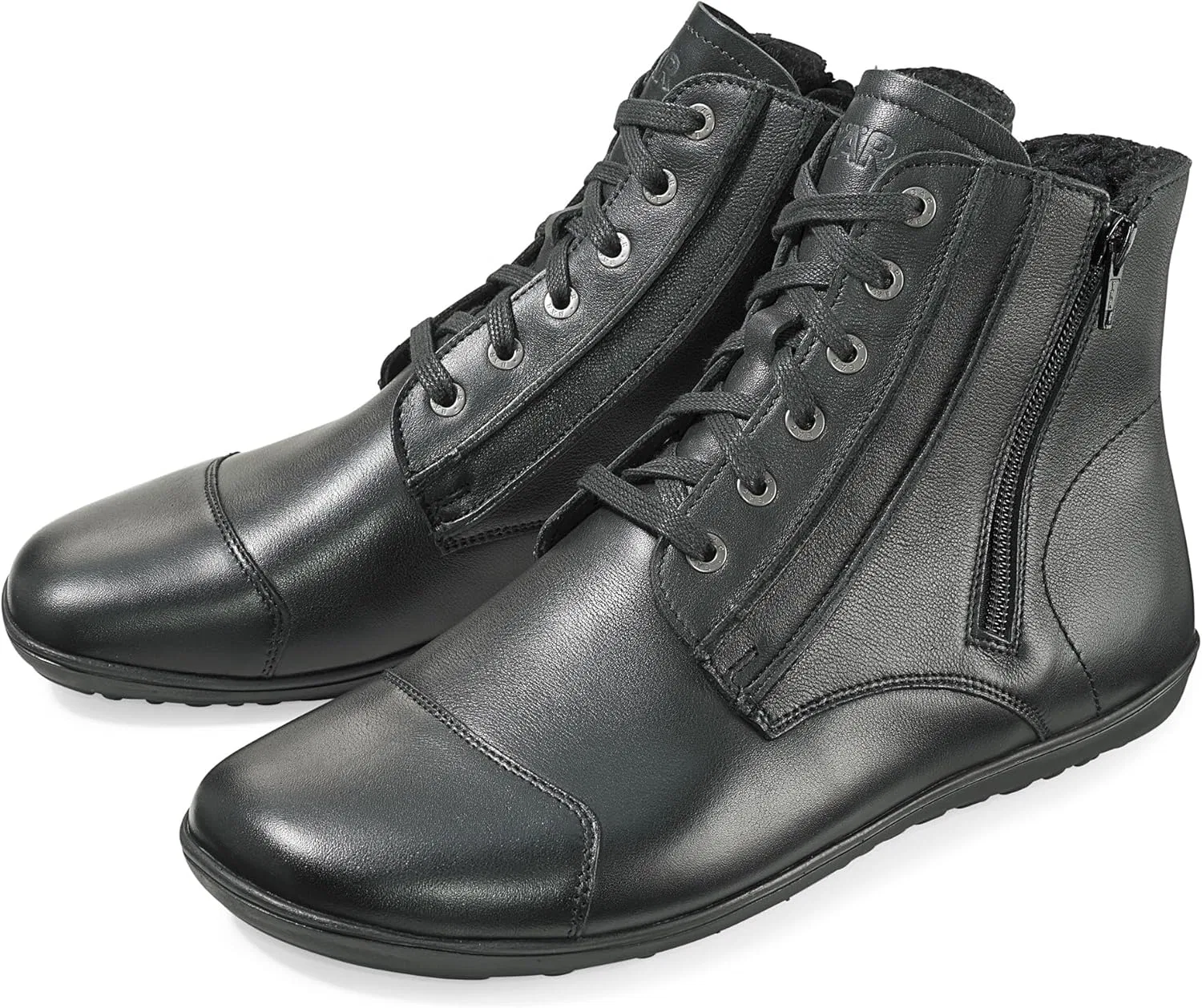 Кроссовки BÄR | Jason | Herren | Stiefeletten | Businessschuhe mit 100% Zehenfreiheit | Atmungsaktiv, Black