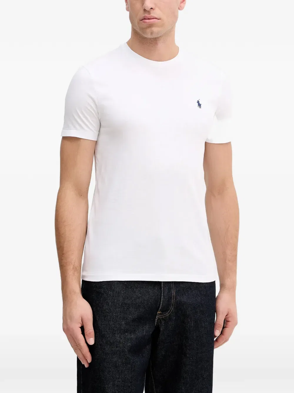 Футболка с коротким рукавом и логотипом Polo Ralph Lauren, белый