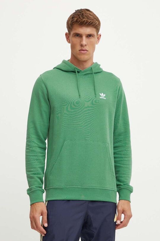 

Хлопковая толстовка adidas Originals, зеленый