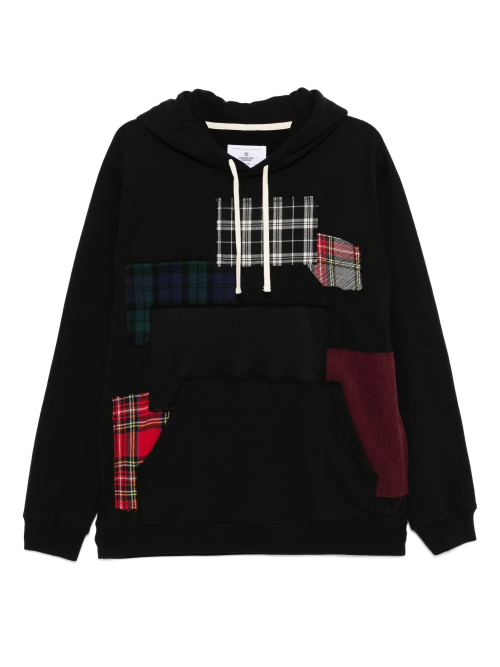 

Худи в технике пэчворк Junya Watanabe MAN, черный