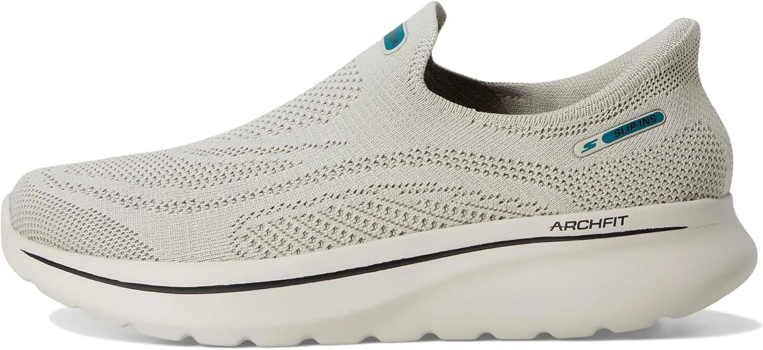 Мужские кроссовки Skechers Go Walk Arch Fit N-Joy Dale, Taupe — фото 4