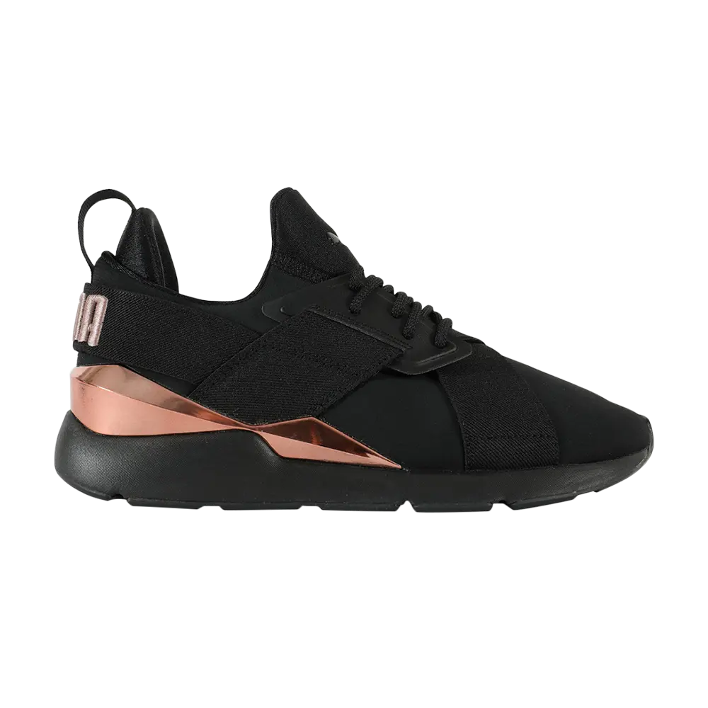 Кроссовки Wmns Muse Metal Puma, черный
