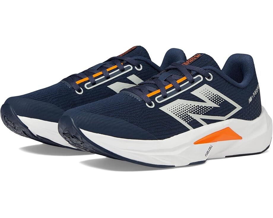 

Кроссовки New Balance Kids FuelCell Propel v5, цвет NB Navy/Sun Glow