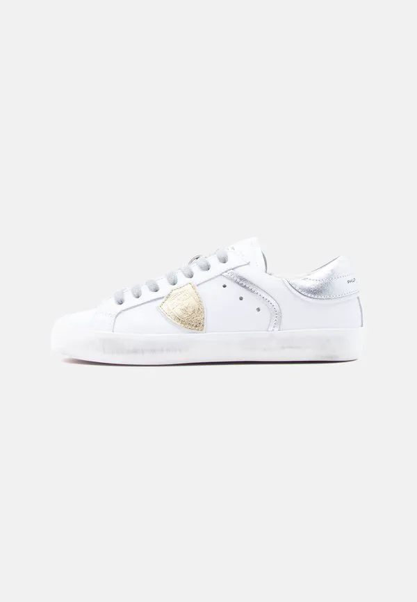 Кроссовки унисекс Philippe Model, White/Gold-Coloured