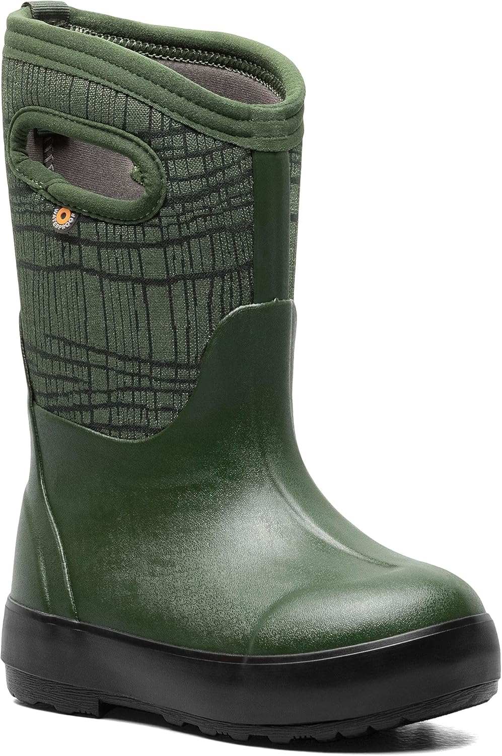 Детские и унисекс ботинки BOGS Classic II Snow Boot, темно-зеленый — фото 3