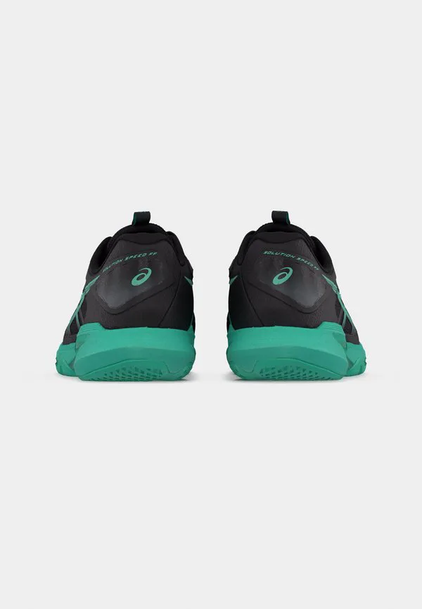 Теннисные кроссовки solution speed 4 all-terrain Asics, Black/Aurora Green — фото 4