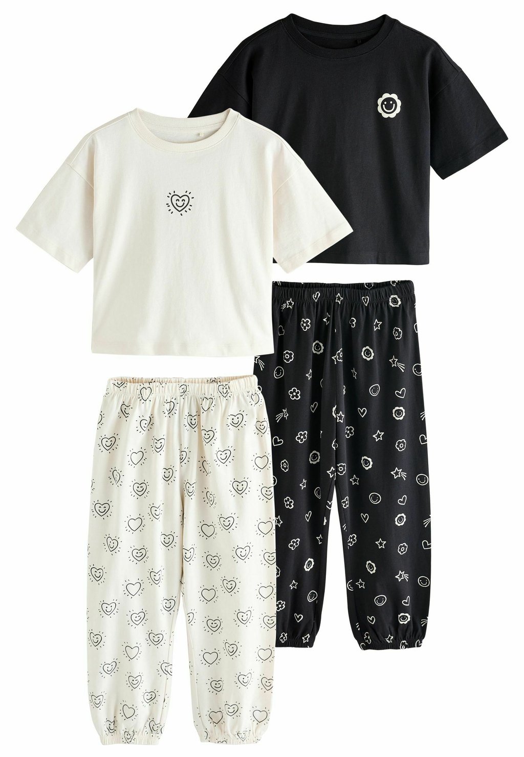 

Пижама JOGGER 2 PACK SET REGULAR FIT Next, черный
